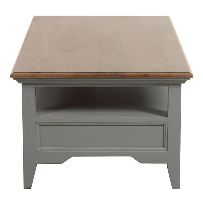 Table Basse Rectangulaire 2 Tiroirs
