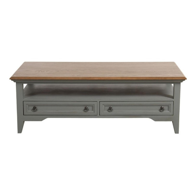 Table Basse Rectangulaire 2 Tiroirs