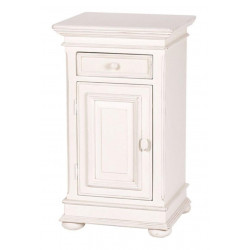 Chevet 1 Tiroir 1 Porte Charnières À Gauche