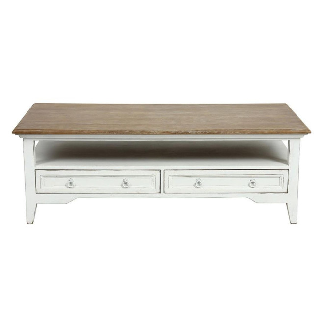 Table Basse Rectangulaire 2 Tiroirs