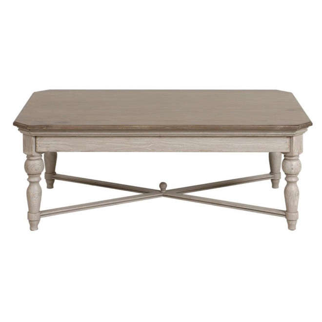 Table Basse Rectangulaire En Épicéa Massif