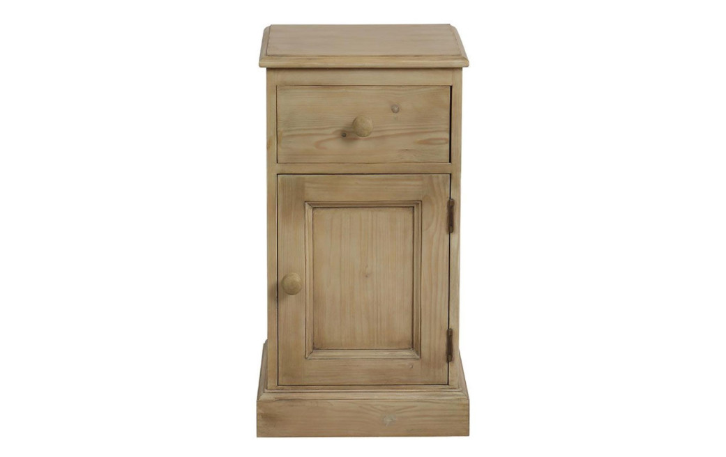 Table De Chevet 1 Porte Charnière À Droite 1 Tiroir