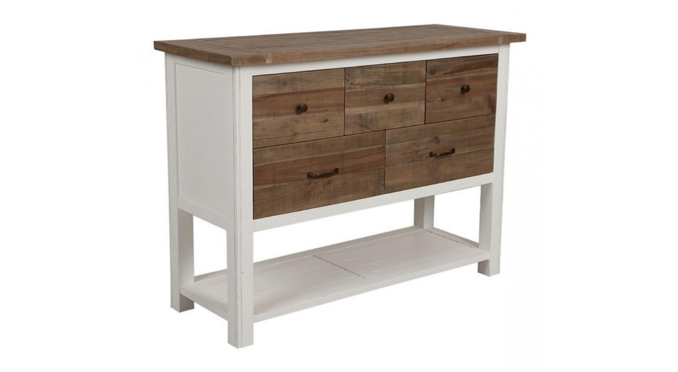 Commode 5 Tiroirs L130