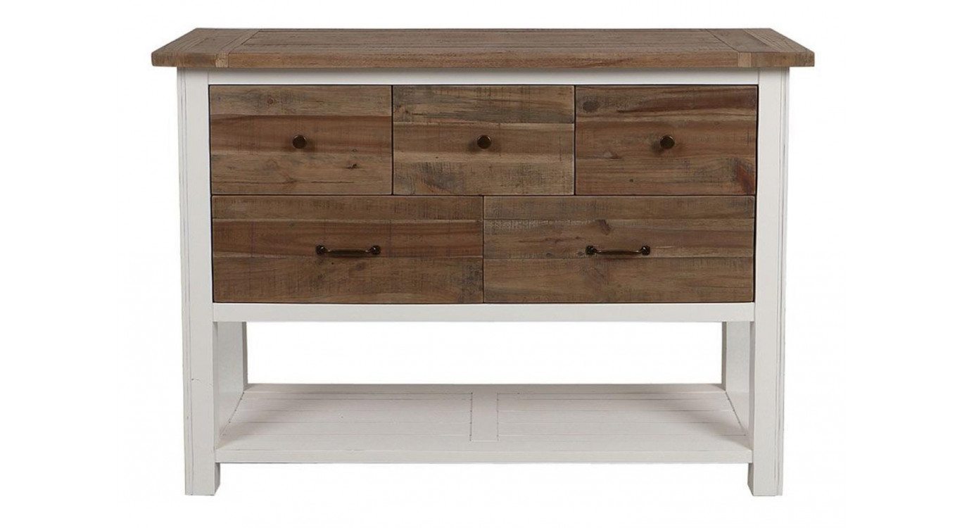 Commode 5 Tiroirs L130