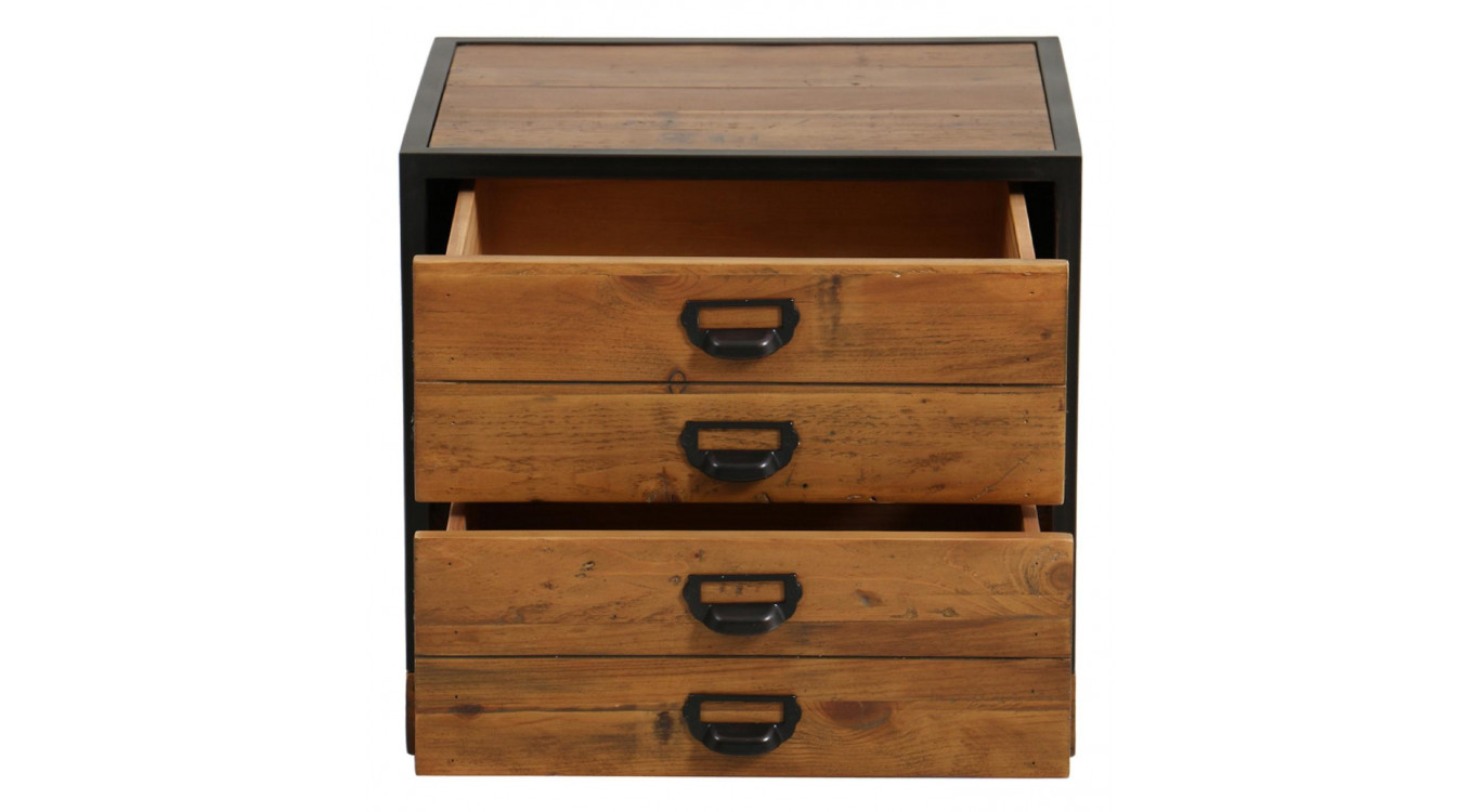 Meuble De Rangement 2 Tiroirs