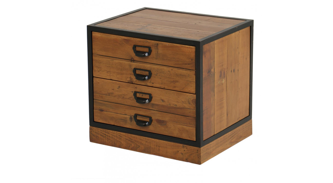 Meuble De Rangement 2 Tiroirs