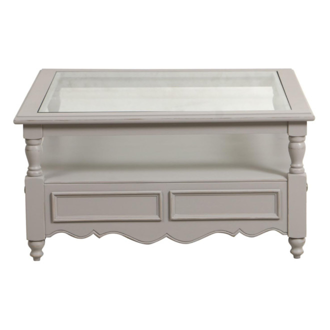 Table Basse Plateau En Verre