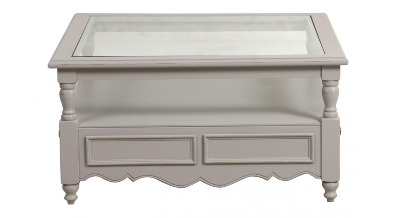 Table Basse Plateau En Verre