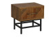 Comodino a 1 cassetto Gambe in metallo