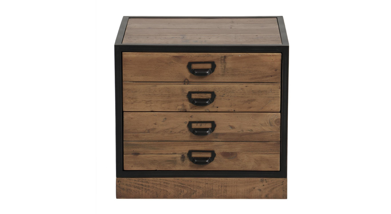 Meuble De Rangement 2 Tiroirs