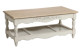 Rectangular Cane Coffee Table