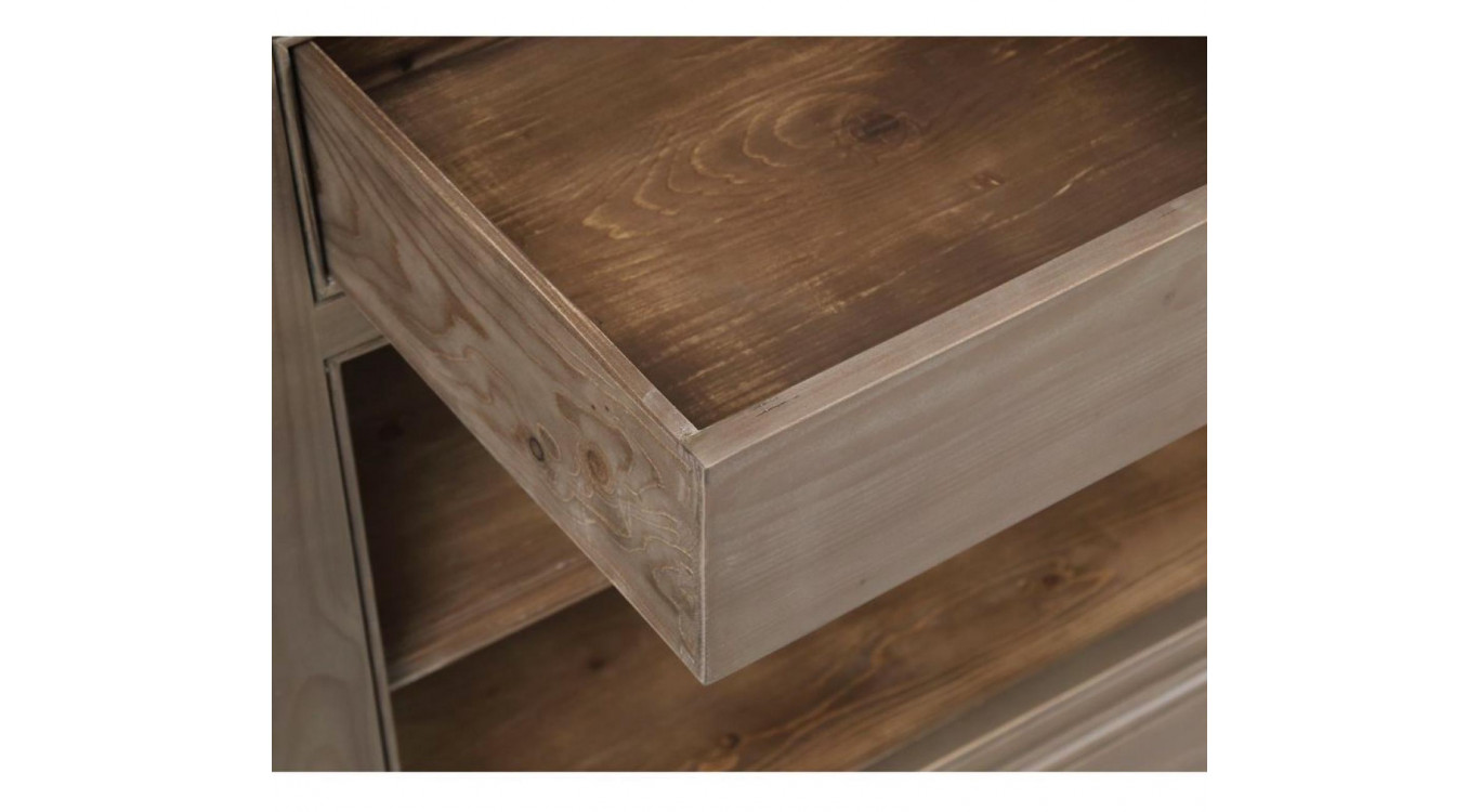 Corps De Bas De Buffet 3 Tiroirs
