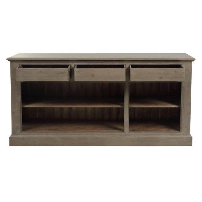Corps De Bas De Buffet 3 Tiroirs