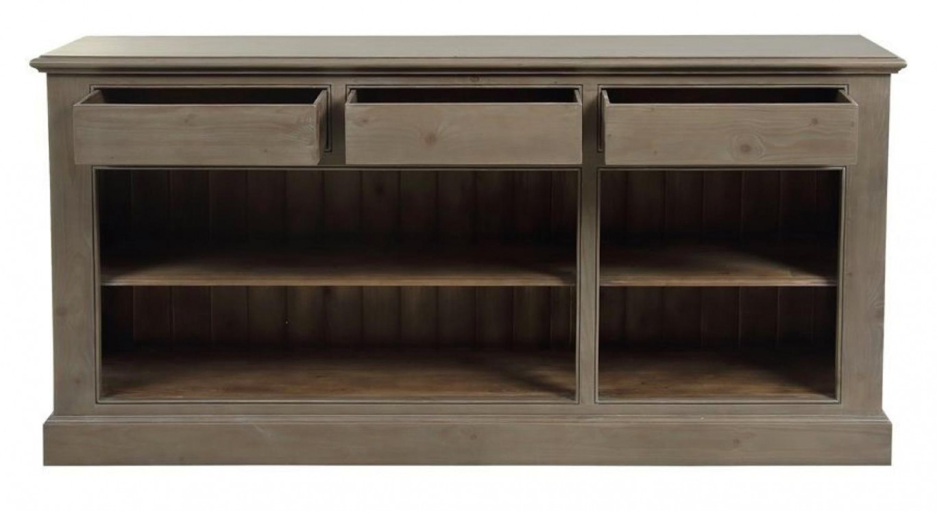 Corps De Bas De Buffet 3 Tiroirs