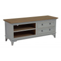 Meuble tv 2 tiroirs