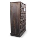 18 Drawer Wooden Dresser 67x36x110cm