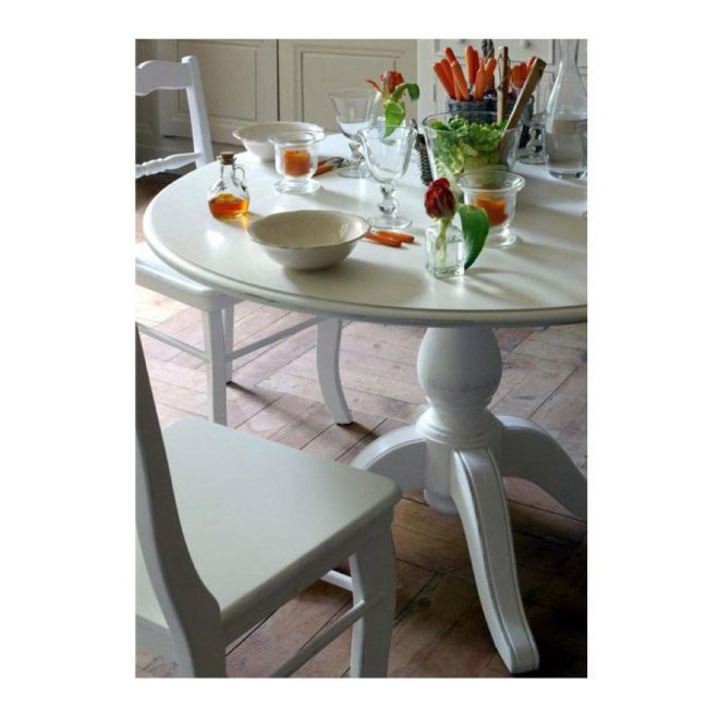 Table Ronde Extensible 1 Pied
