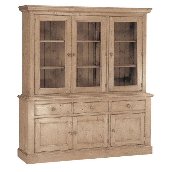 Buffet Vaisselier 3 Portes Vitrées