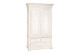 White closet 2 doors 3 drawers