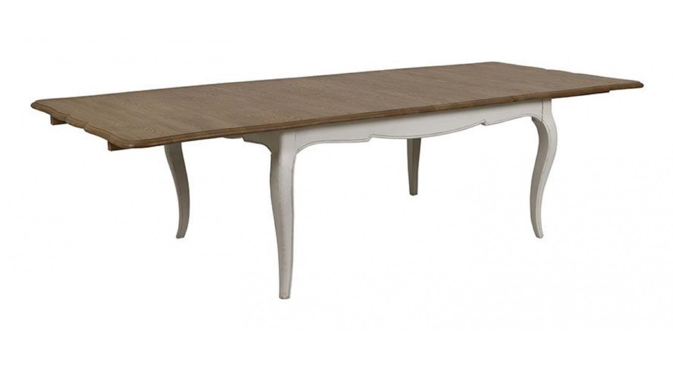 Table Rectangulaire Extensible Pour 12 À 14 Pers