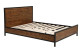 Cama de madera reciclada (patas de acero) 140X190