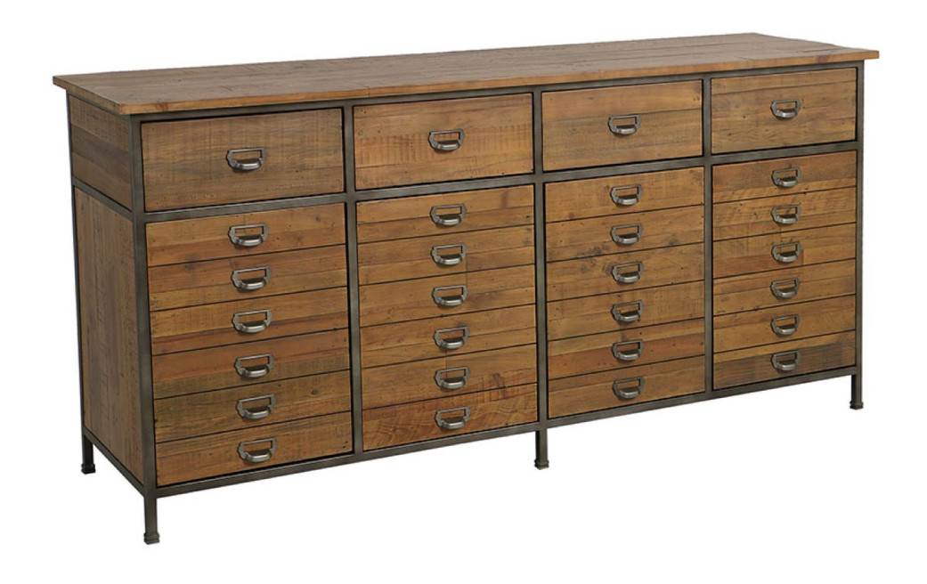 Bas De Buffet 4 Portes 4 Tiroirs