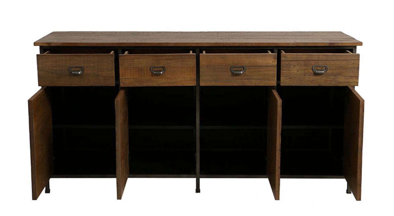 Bas De Buffet 4 Portes 4 Tiroirs