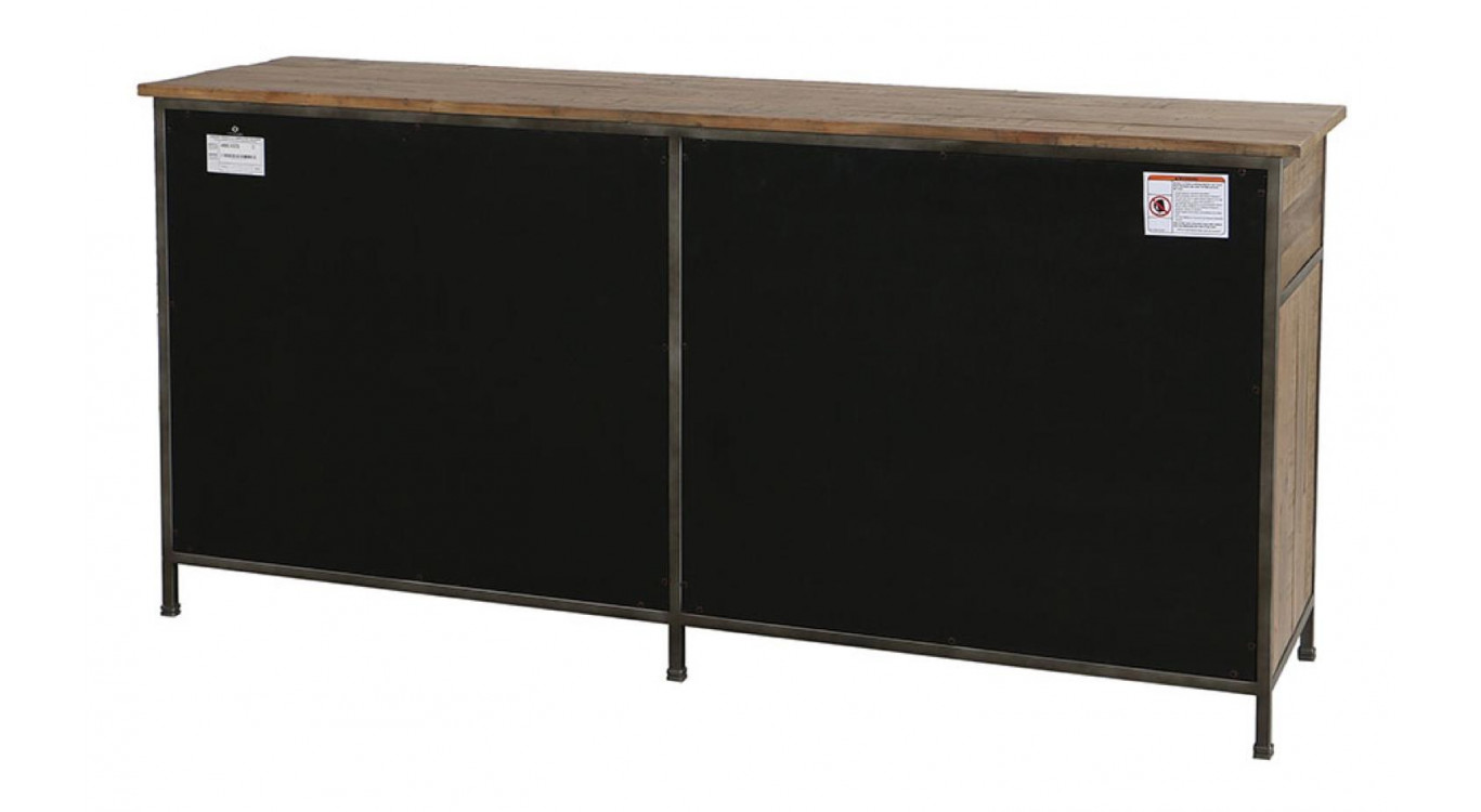 Bas De Buffet 4 Portes 4 Tiroirs