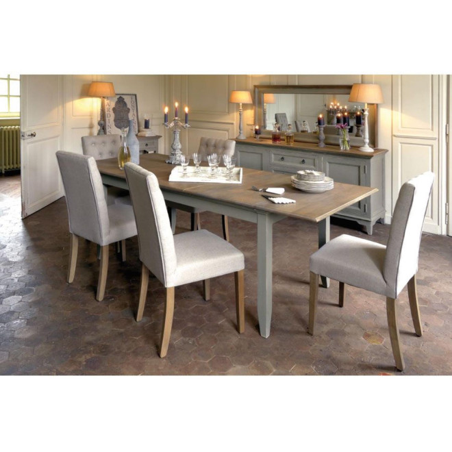 Table Rectangulaire Extensible 10 Personnes