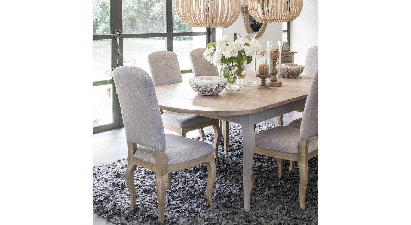 Table Ovale Extensible