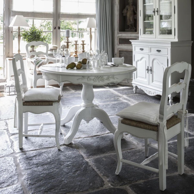 Table Ronde 2 Allonges