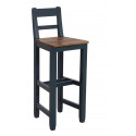 Silla Alta Respaldo Madera