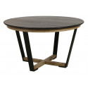 Table ronde 2 allonges