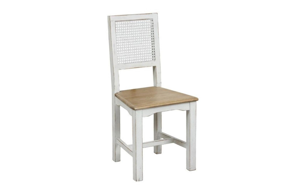 Chaise En Bois Assise En Bois Dossier Canné