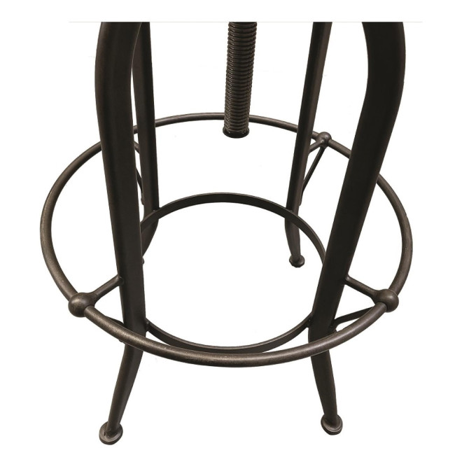 Tabouret Haut Assise En Pin