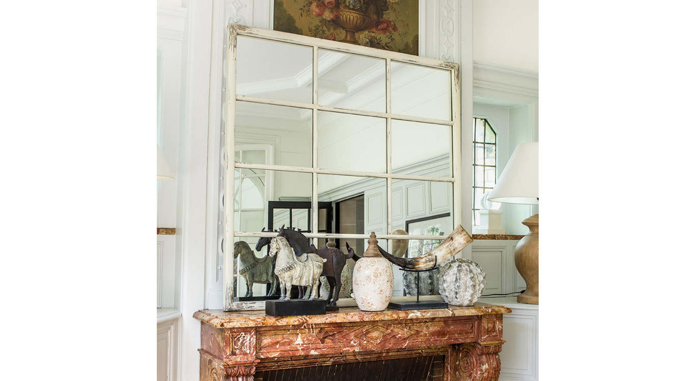 Miroir Carré Fenêtre