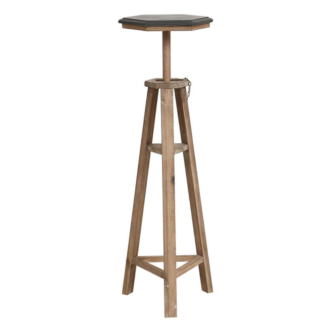 Selle De Sculpteur En Acacia Et Béton