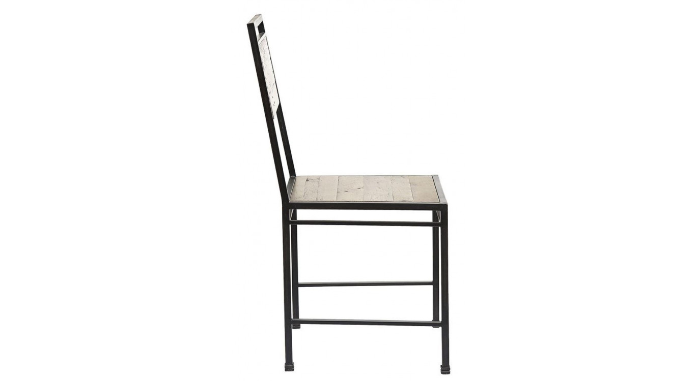Chaise Métal Et Bois