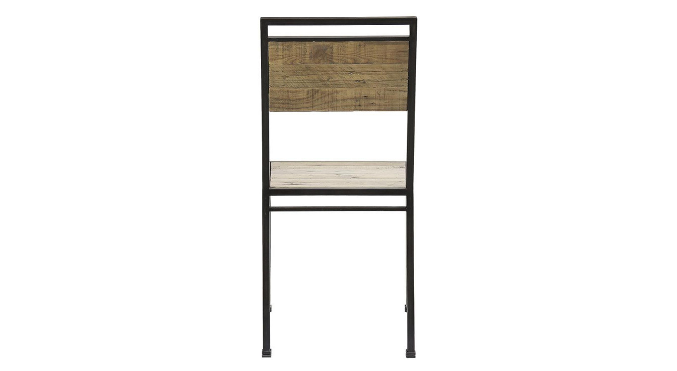 Chaise Métal Et Bois