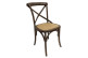 Chaise bistrot chêne foncé en bouleau