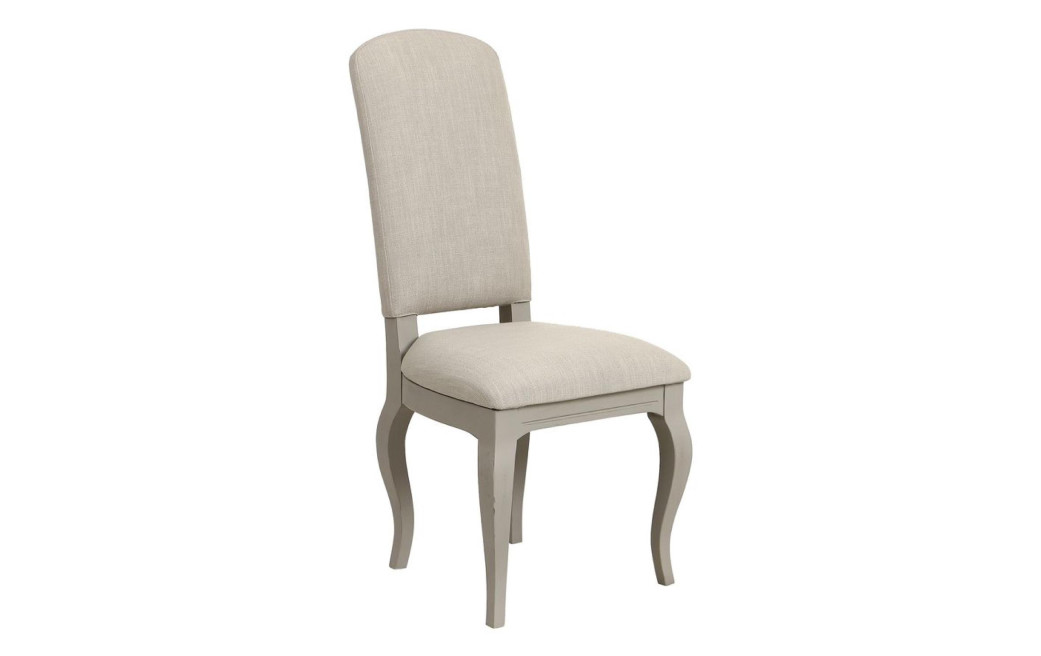 Chaise En Bois Assise En Tissu Dossier En Tissu