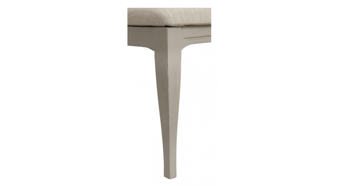 Chaise En Bois Assise En Tissu Dossier En Tissu