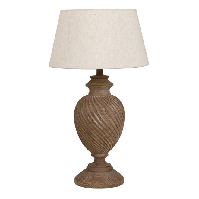Lampe Tournée Sur Pied En Bois H72