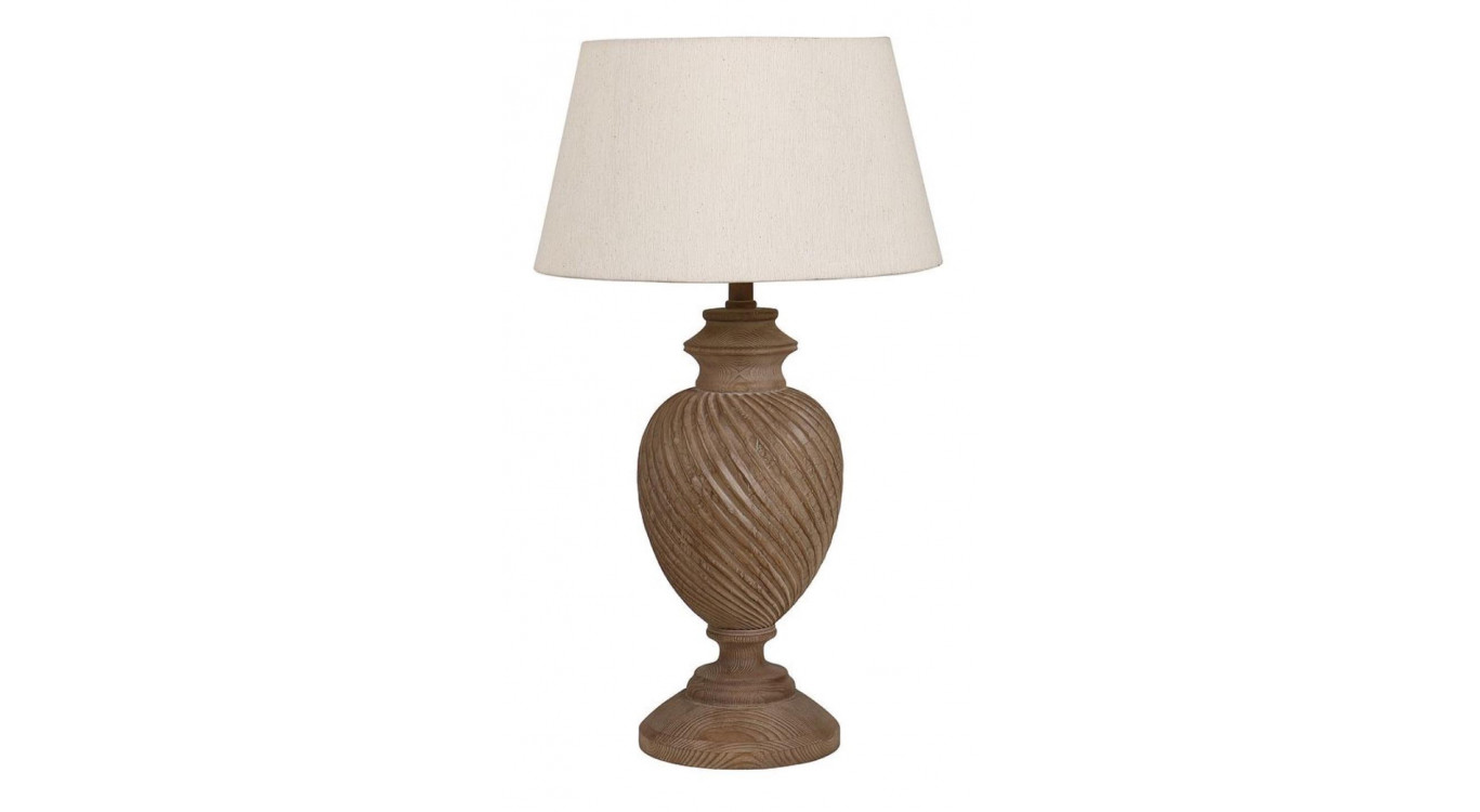 Lampe Tournée Sur Pied En Bois H72