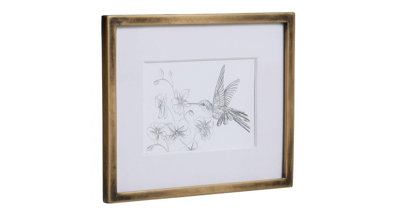 Cadre Oiseaux Crayonnés (Set De 3)