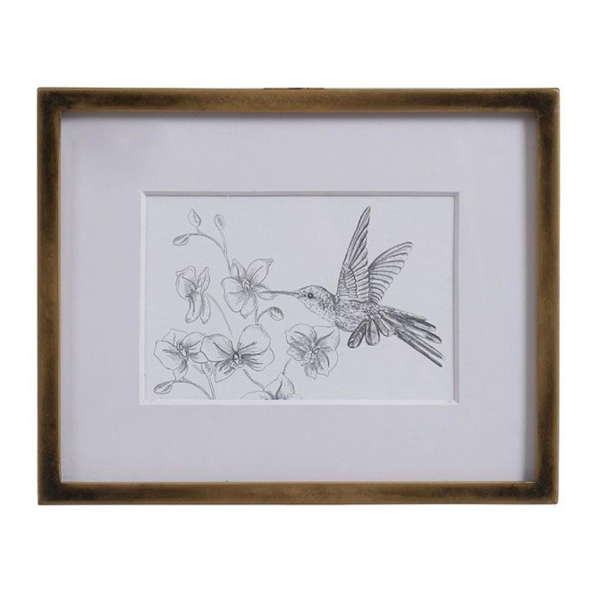 Cadre Oiseaux Crayonnés (Set De 3)