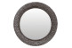 Round Antique Silver Mirror