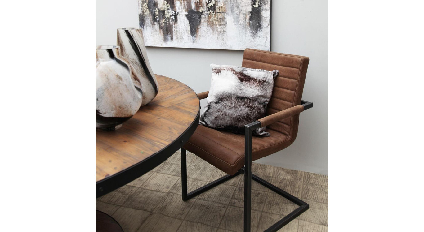 Fauteuil Matteo En Cuir Personnalisable