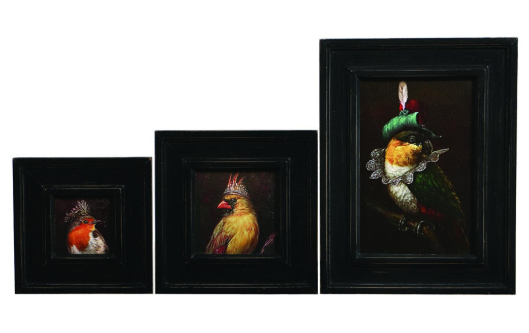 Tableau Huiles Anthropo (Set De 3)