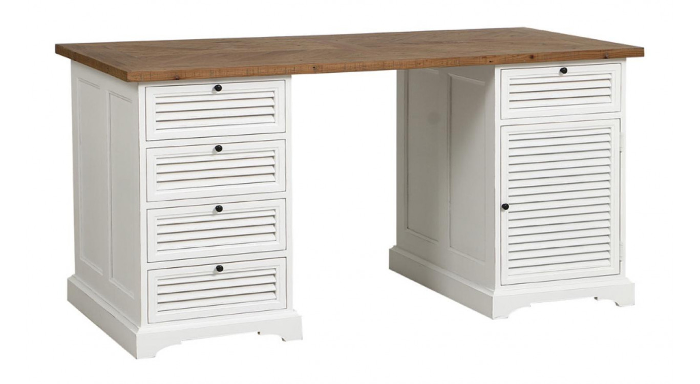 Escritorio de madera